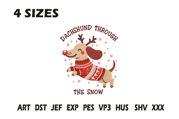 Dachshund Christmas Embroidery: A Designer’s Holiday Review