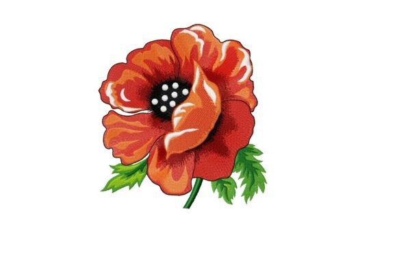 Poppy Embroidery Design Review for Etsy Sellers