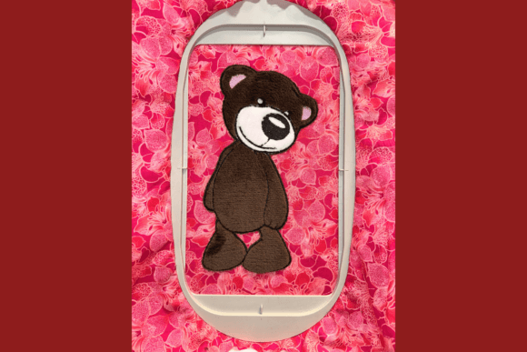 Review: Bear Applique-Machine Embroidery Pattern