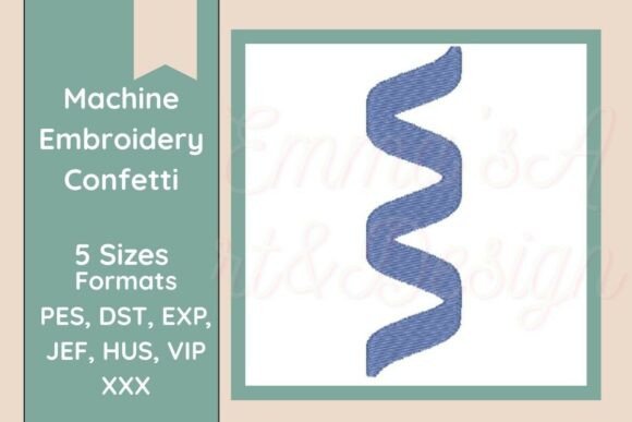 Review: Confetti Machine Embroidery Design for Gifts
