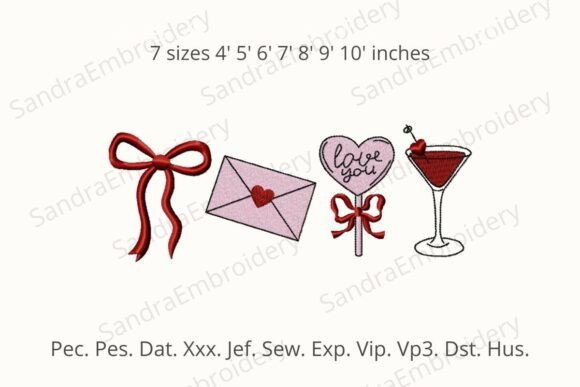 Review: Coquette Valentine Embroidery Design for Business