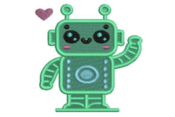 Review: Loveable Robot Embroidery for Gifts