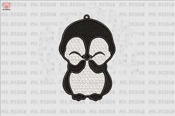 Review: Ornament Penguins Earrings Embroidery for Gifts