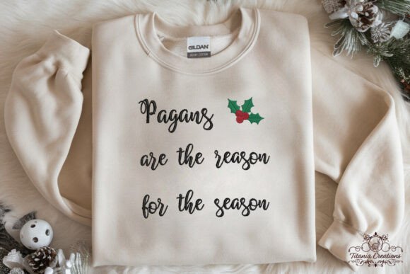 Review: Pagans Are the Reason Embroidery Design