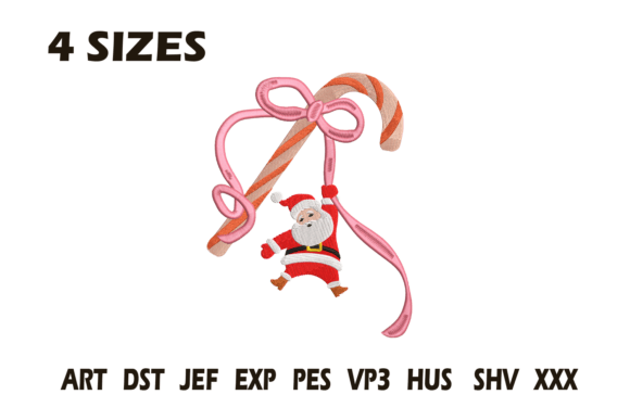 Review: Santa Candy Cane Bow for Business Merch