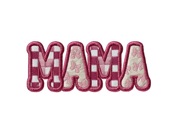 Review: Stitched MAMA Embroidery Word PNG for Holiday Sales