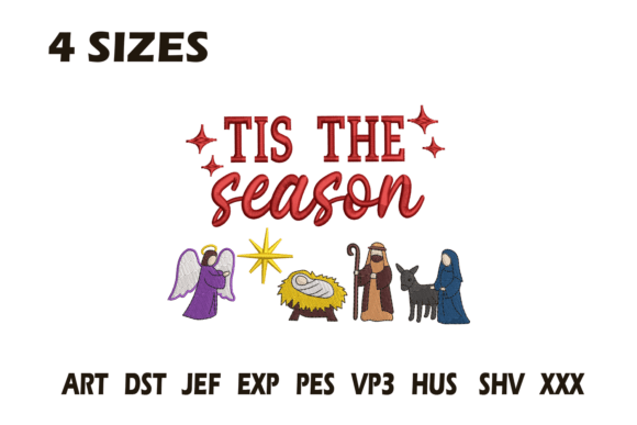 Review: Tis the Season Nativity Embroidery