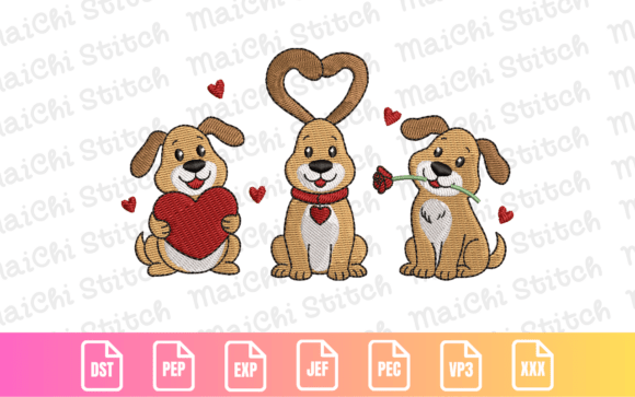 Review: Valentine Puppies Embroidery for Crafters