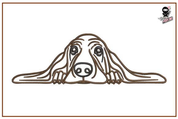 Reviewing Basset Hound Dog Embroidery for Boutiques