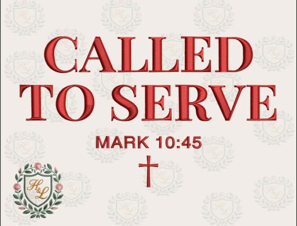 Reviewing Called to Serve Embroidery for Craft Fairs