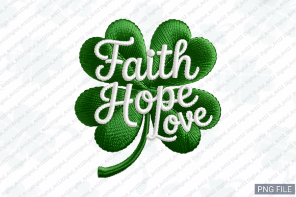 Reviewing Faith Hope Love PNG Embroidery PNG
