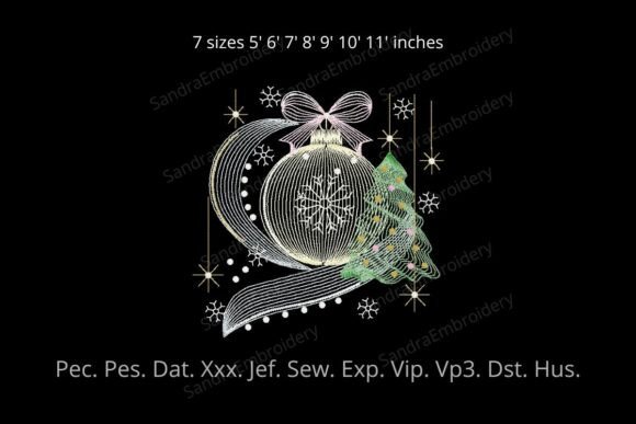 Reviewing Magic Christmas Ball Embroidery Design