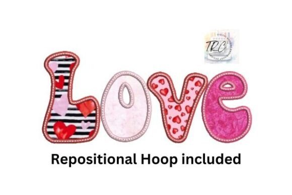 Reviewing the Love Applique Embroidery Design